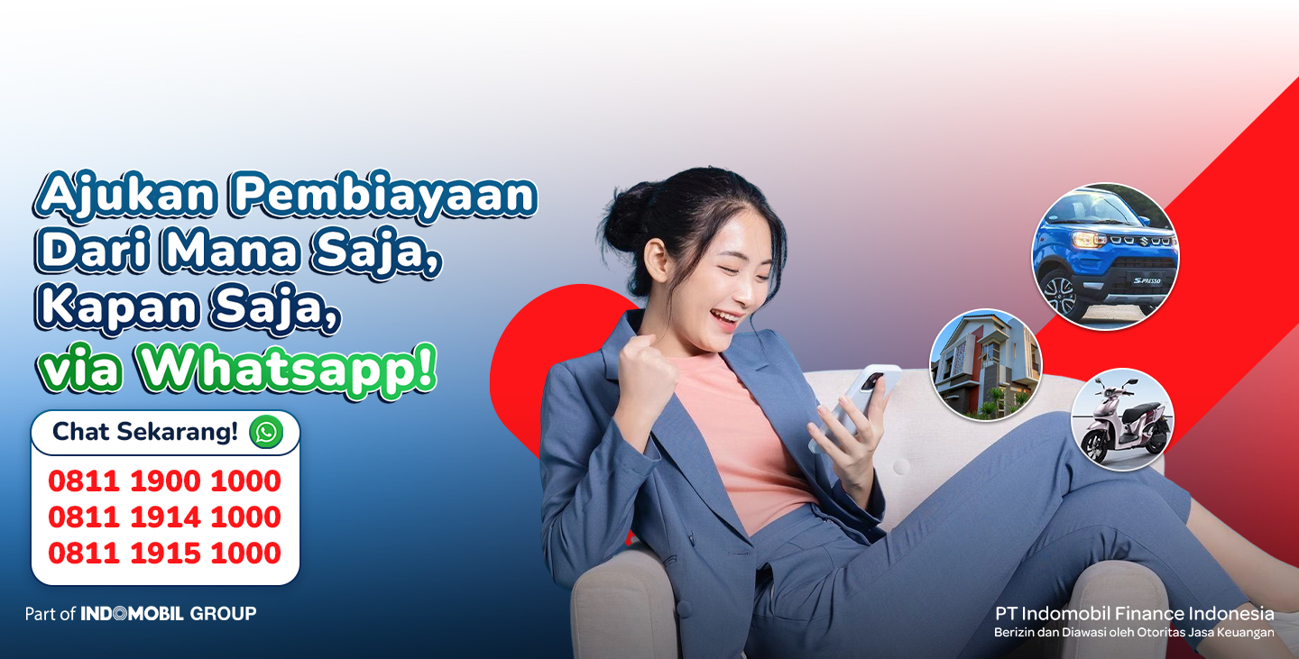 whatsapp button ke telemarketing indomobil fiannce indoesia