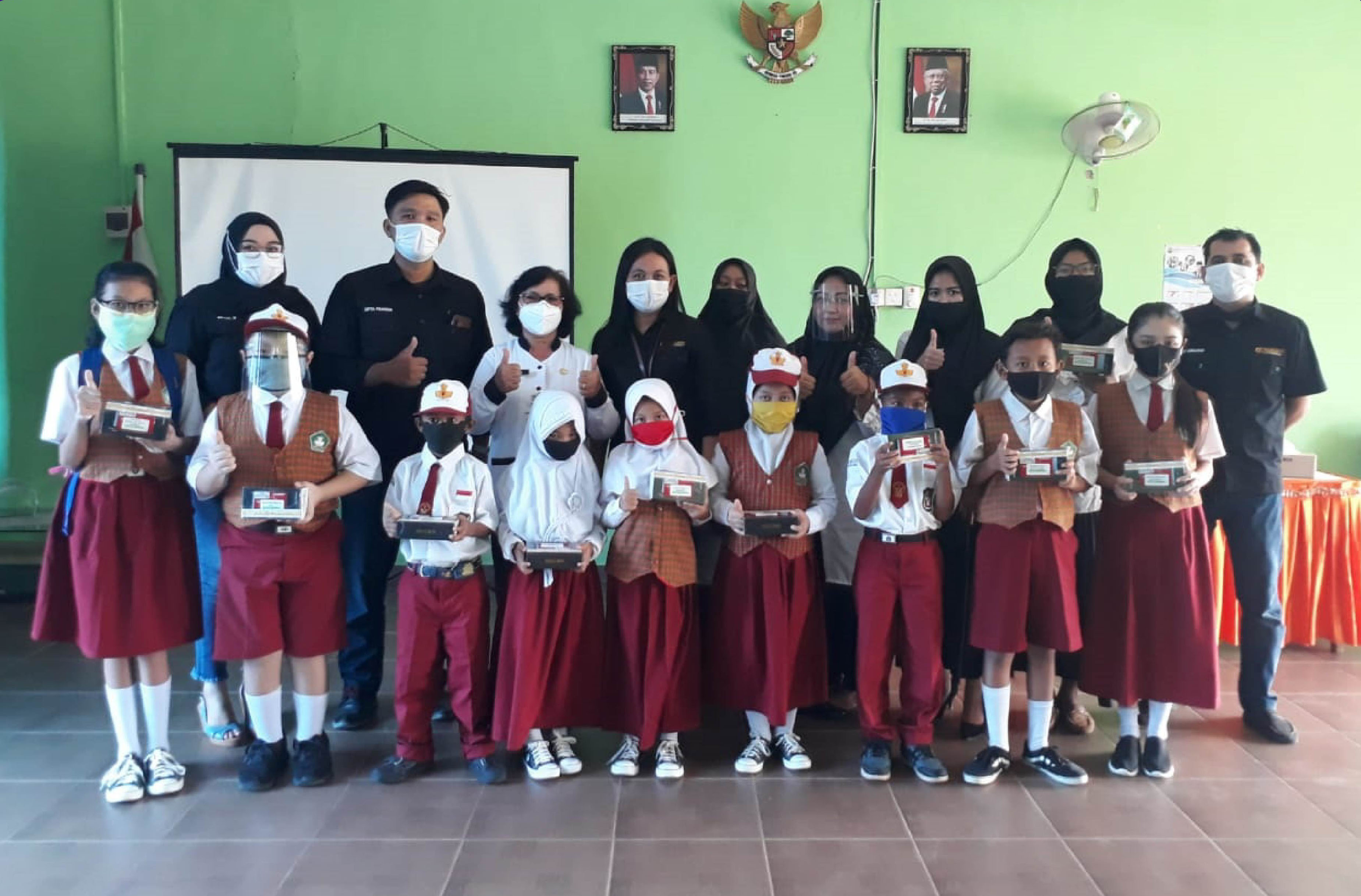 bantuan pendidikan yang diberikan imfi saat pandemi