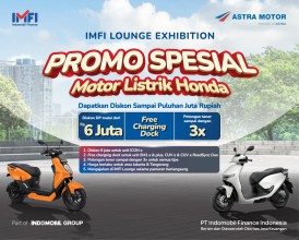 pameran motor listrik honda