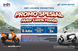 pameran motor listrik honda