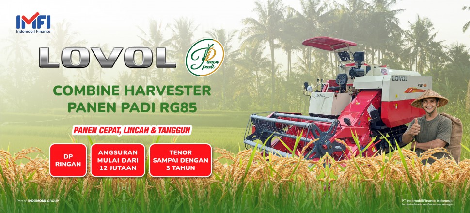 promo lovol panen padi