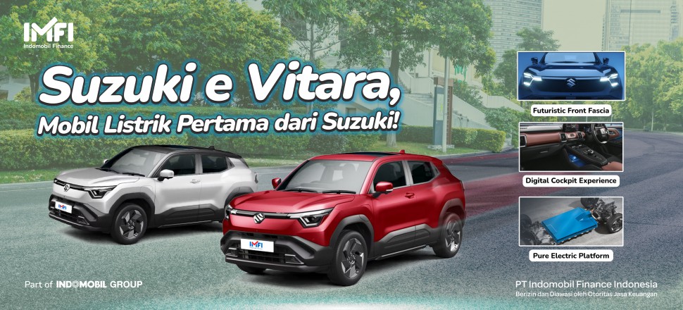 suzuki e vitara, mobil listrik pertama suzukiSuzuki 