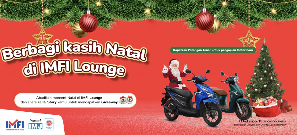 perayaan natal indomobil finance lounge