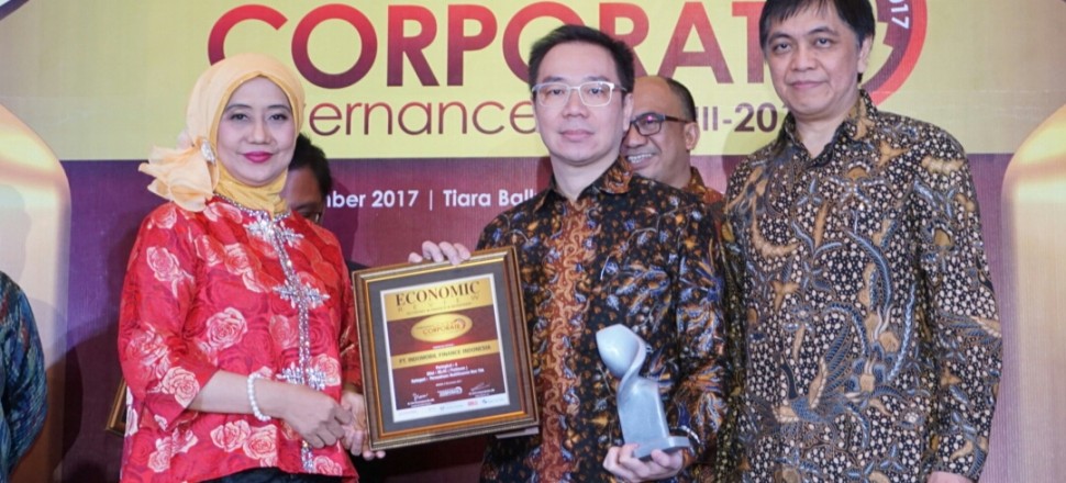 indomobil finance menerima penghargaan goos corporate