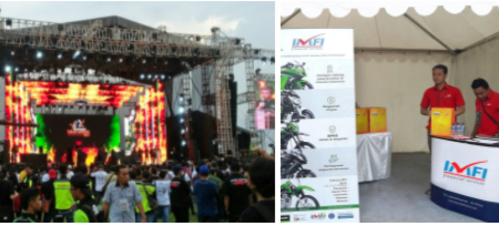 Acara Hiburan Kawasaki Bike Week di Ancol
