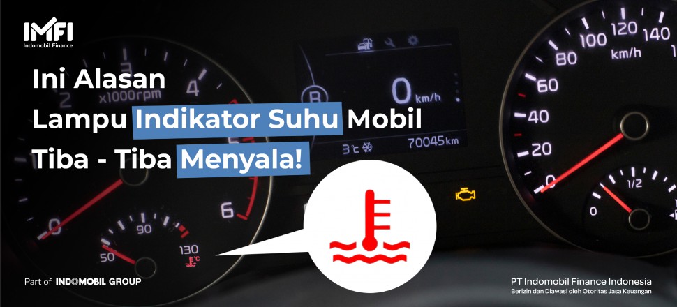 alasan lampu indikator suhu menyala