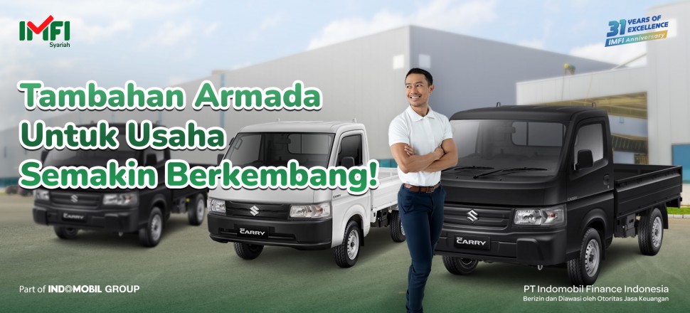 tambahan armada dengan pembiayaan syariah dari indomobil finance indonesia