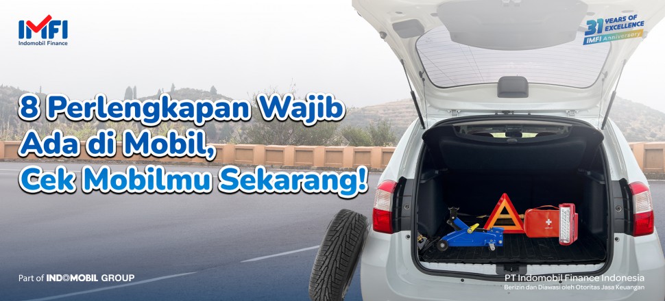 perlengkapan wajib ada di mobil