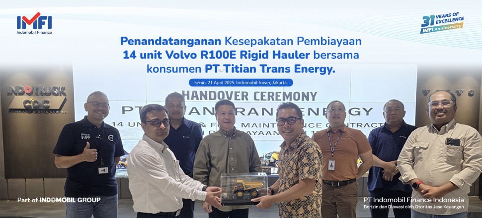 penandatanganan kerja sama antara pt indomobil finance indonesia dengan pt titian trans energy