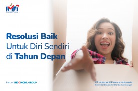 resolusi baik untuk tahun baru by Indomobil FInance Indonesia