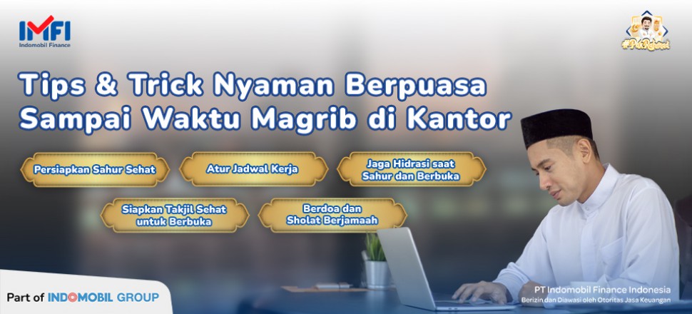 tips nyaman berpuasa sampai waktu magrib di kantor