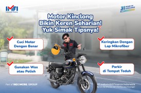 tips merawat motor agar kinclong seharian