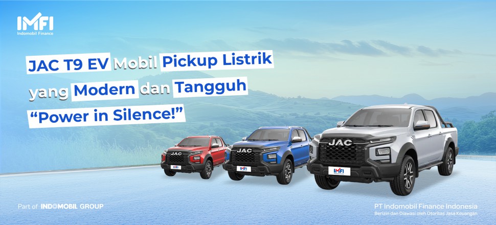 JAC T9 EV Pickups Indomobil Group