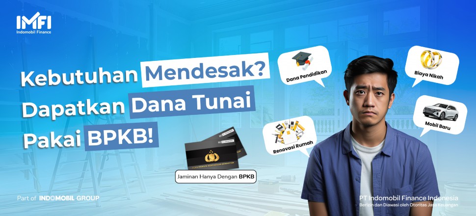 kebutuhan dana tunai pakai BPKB kredit
